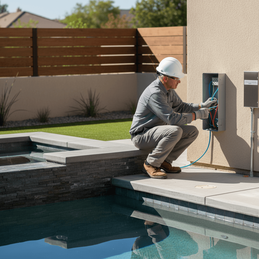 Pool and hot tub wiring
